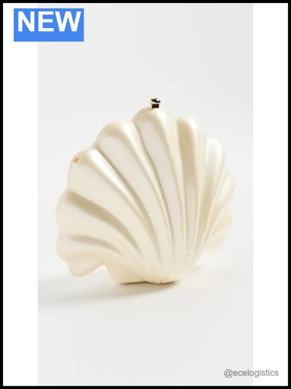 JW PEI Shell Clutch - Gold Hardware, Handbag